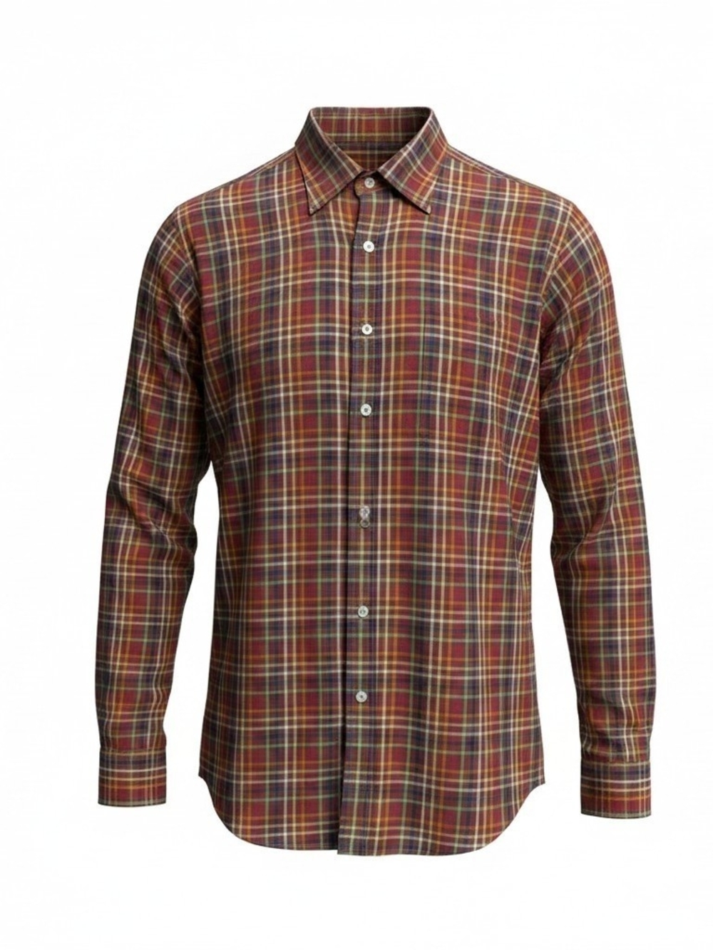 Peter Millar Men's Plaid Long Sleeve Button-Down Shirt 4X